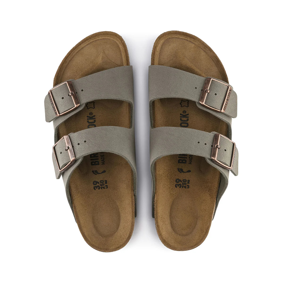 Birkenstock Arizona Stone BirkiBuck (Regular)