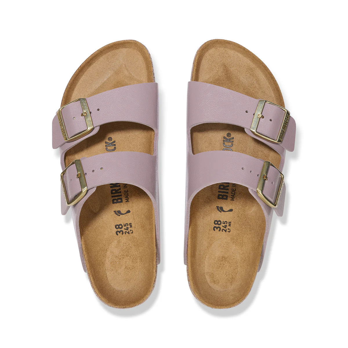 Birkenstock Arizona Graceful Faded Purple Birko-Flor Regular
