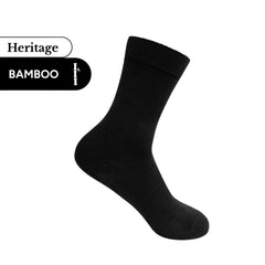 Lafitte Heritage Crew Bamboo Socks with Soft Cuff