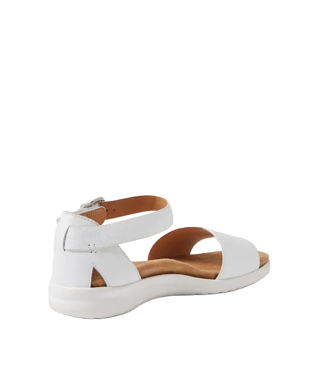 Ziera Beverly White White Sole