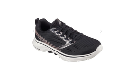 Skechers Go Walk 7 Hailey Womens Black Rose Gold