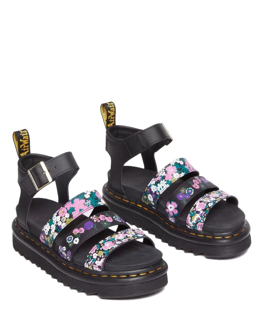 Dr Martens Blaire 3 Strap Vintage Floral Print Hydro Sandal