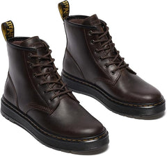 Dr Martens Brookline Chukka 6 Eye Dark Brown Crazy Horse