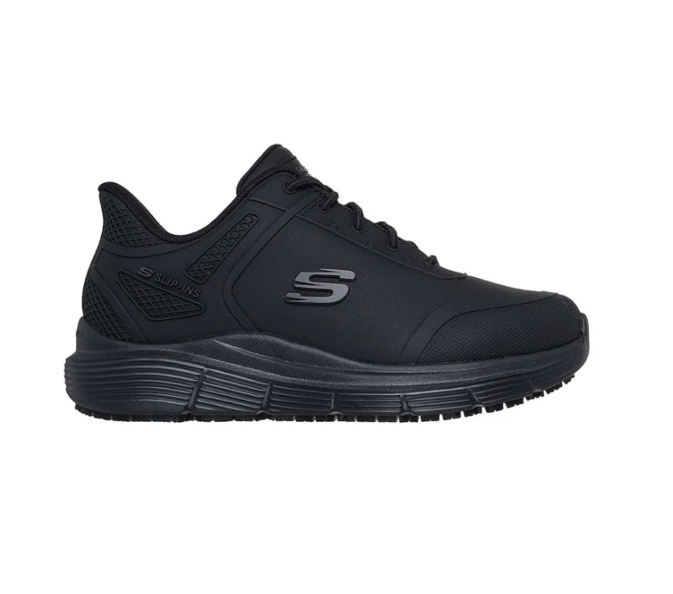 Skechers Corart Sahya Black Womens WP Work Shoe