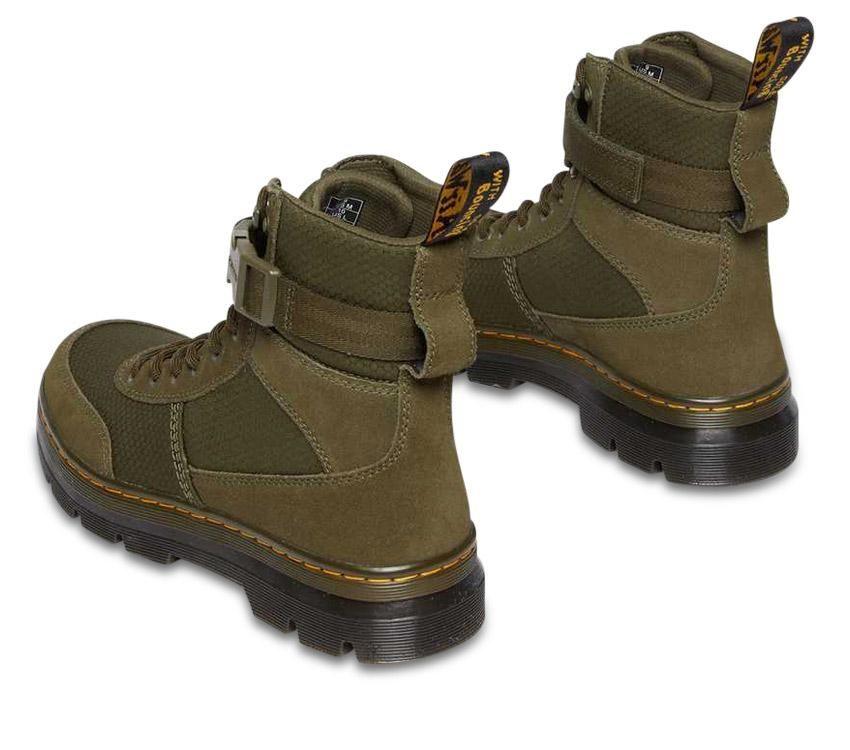 Dr Martens Combs Tech 8 Olive Boot
