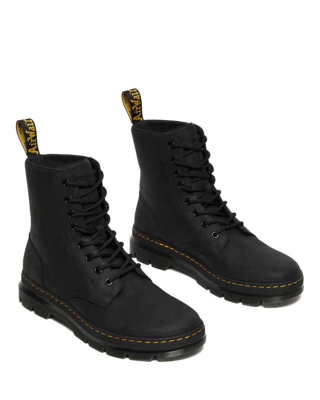 Dr Martens Combs Leather Black Wyoming