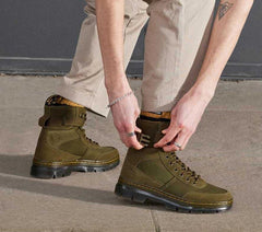Dr Martens Combs Tech 8 Olive Boot