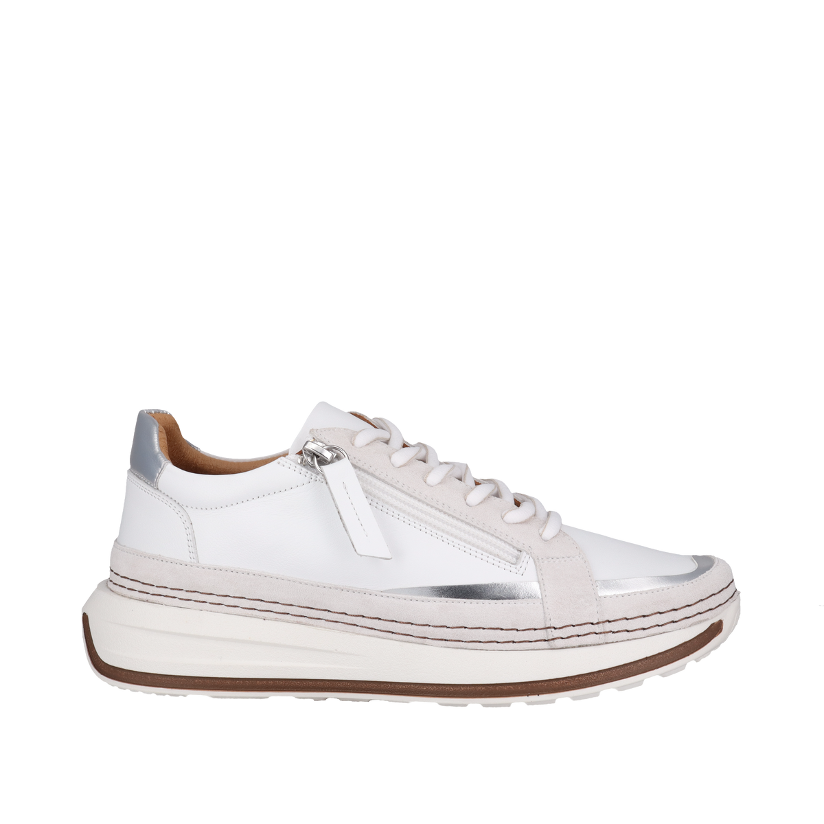 Cabello Ena White Sneaker