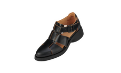 Rollie Nation Paris Fisherman All Black Sandal