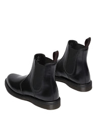 Dr Martens Flora Chelsea Boot Black Polished Smooth