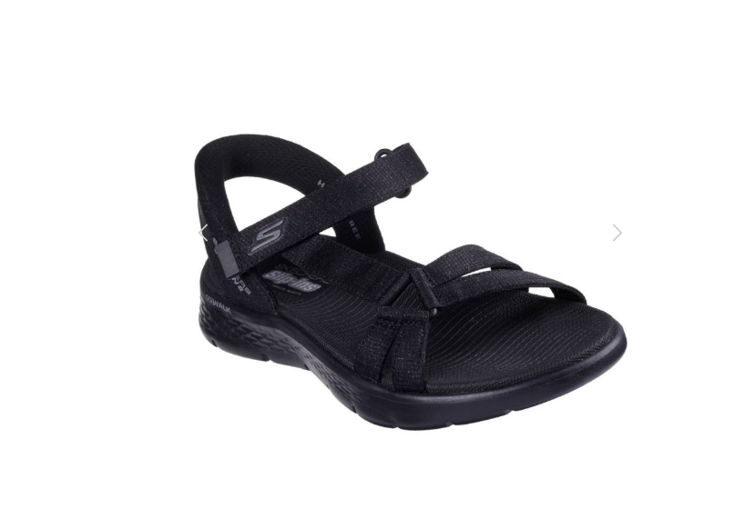 Skechers Go Walk Flex Sandal Illuminate Black