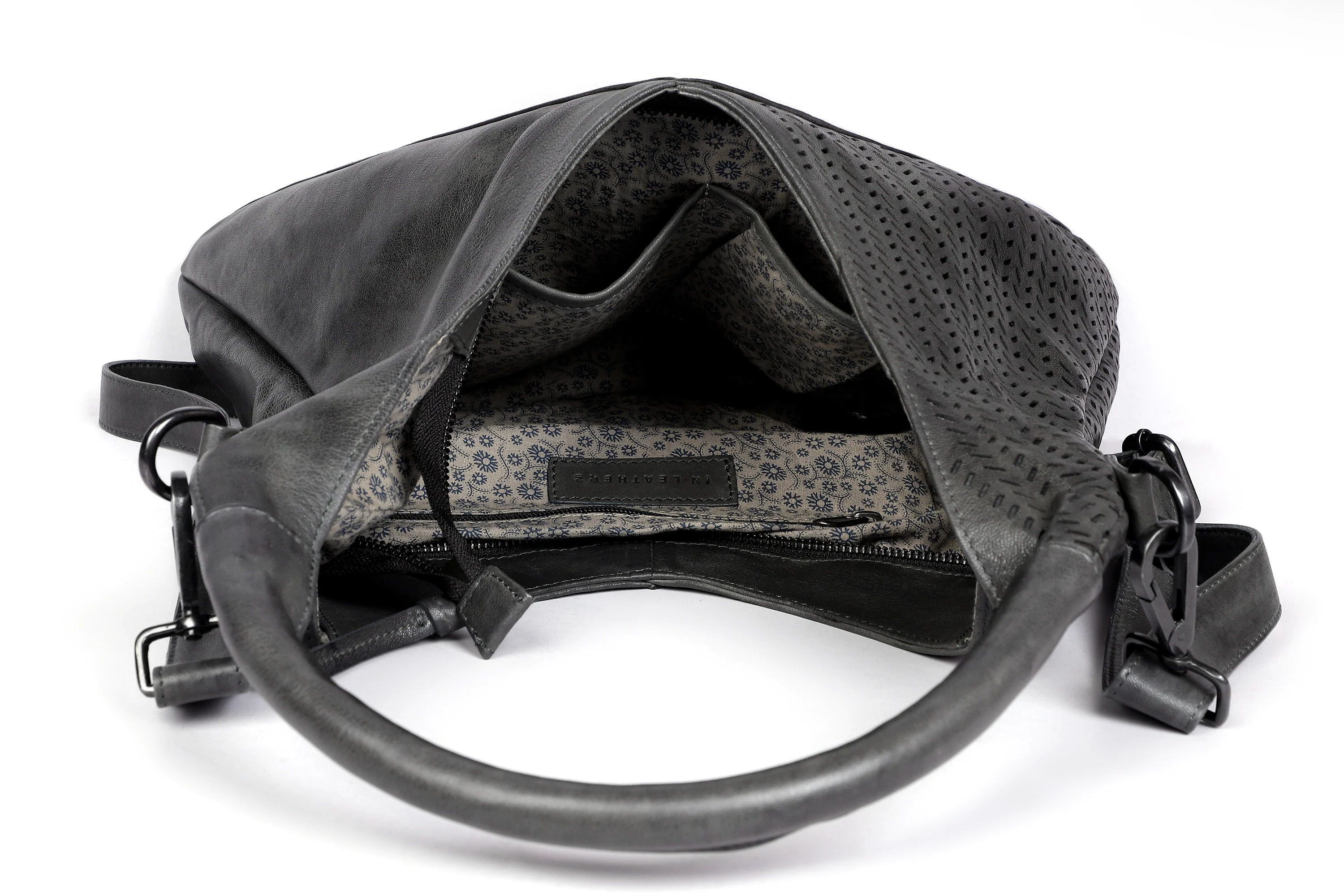 In Leatherz Dot Laser Shoulder Bag