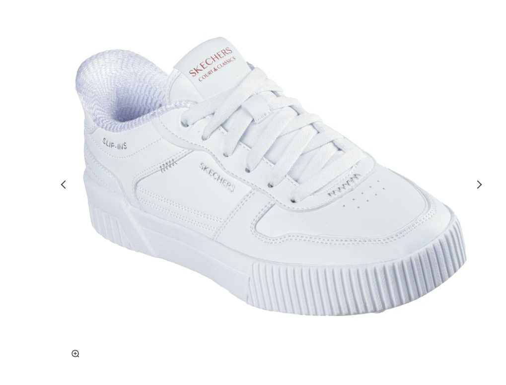 Skechers Jade Put It In Neutral White