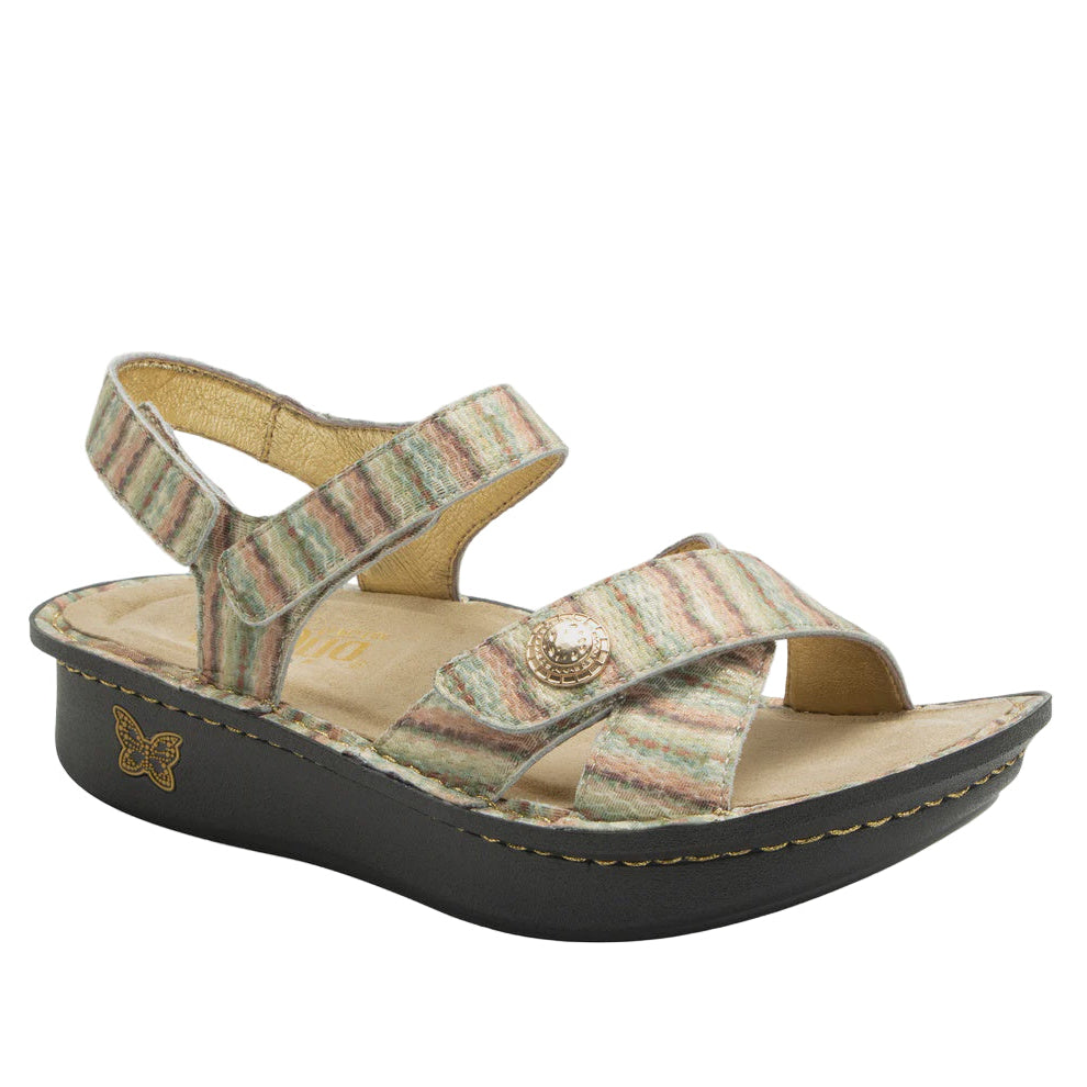 Alegria Kelsi Spumoni Orthotic Friendly Arch Support Rocker Sandal
