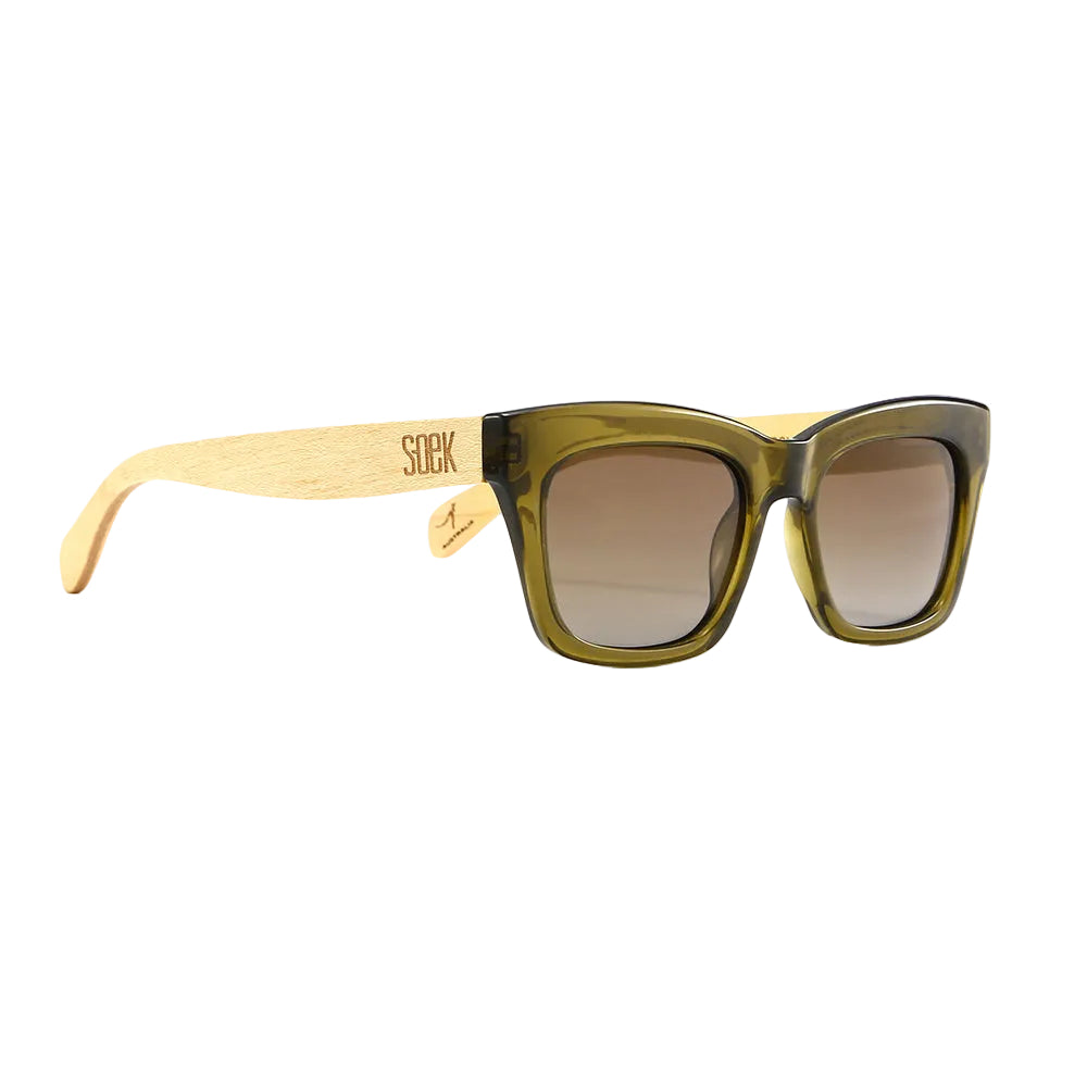 Soek Morgan Moss Khaki Polarised Sunglasses
