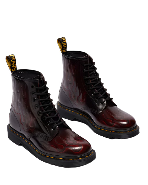 Dr Martens 1460 Inferno 8 Eye Boot Cherry Red Arcadia