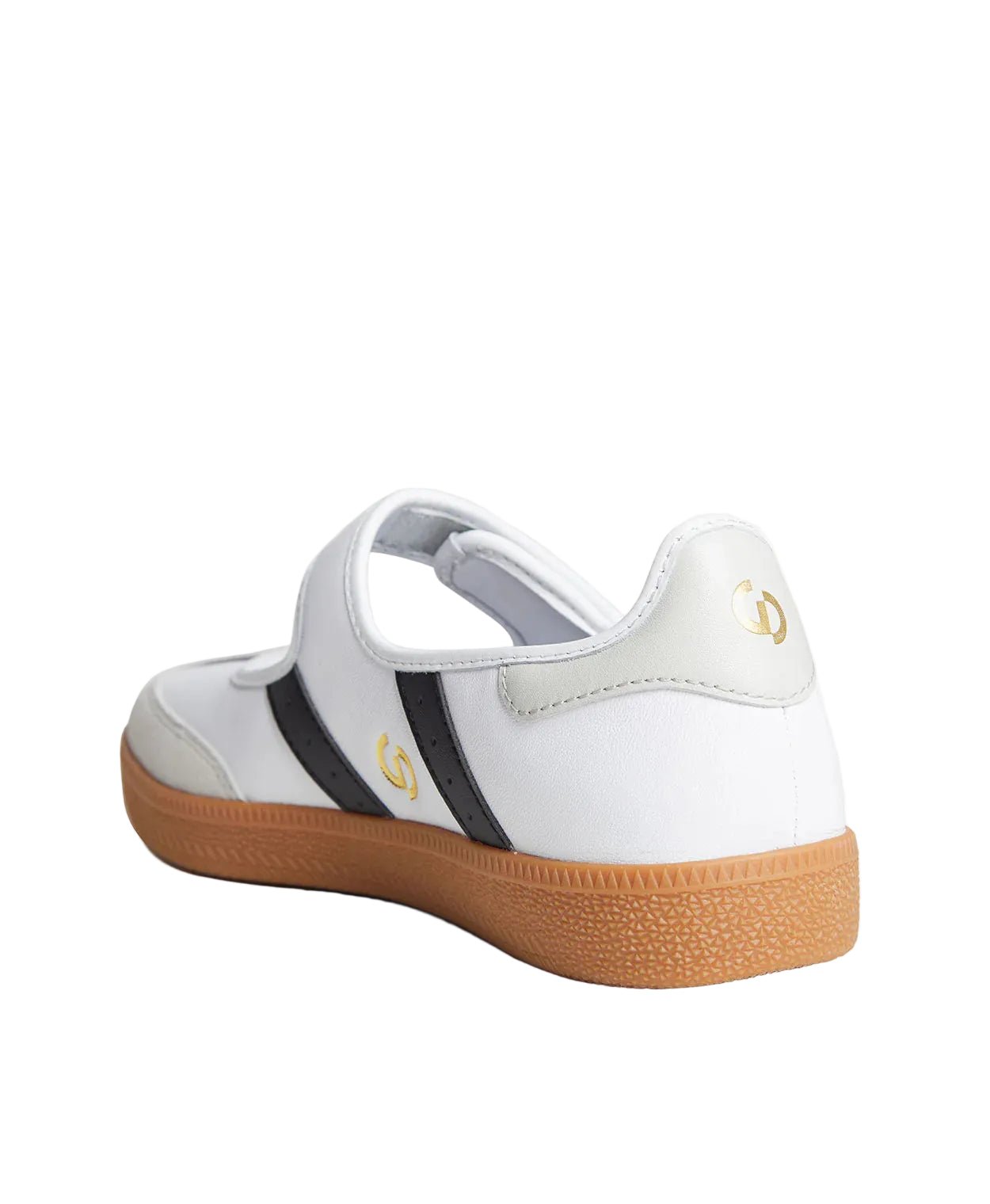 Goodsole 2001 Parlay White Black Leather Mary Jane