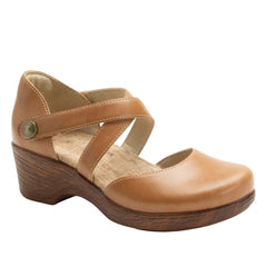 Alegria Savina Latte Dressy Mary Jane 