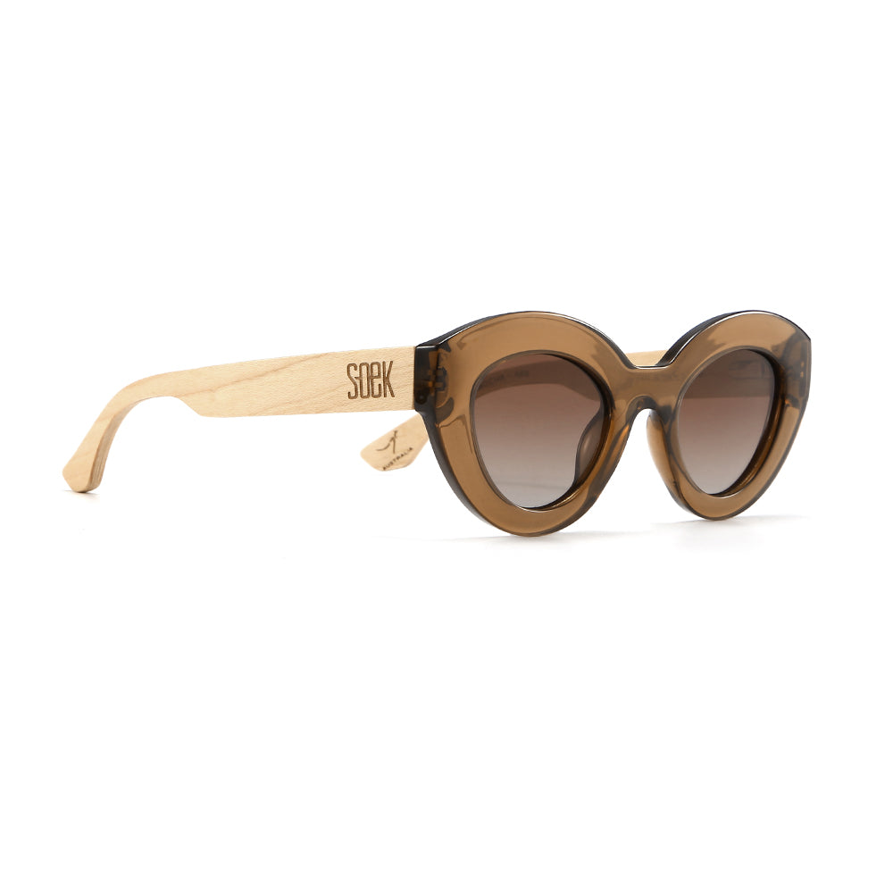Soek Stevie Mocha Polarised Sunglasses