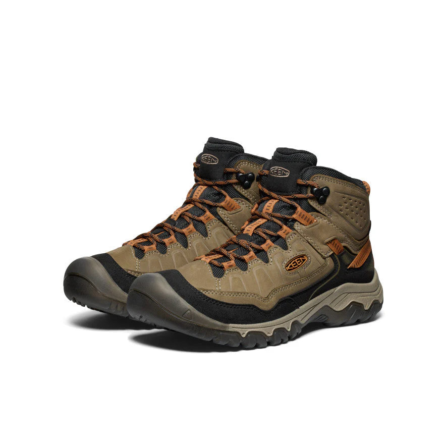 Keen Targhee IV Mid WP Mens Sea Turtle Roasted Pecan