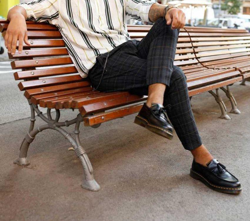 Dr Martens Adrian YS Tassel Loafer Black Smooth | Shays Shoes ...