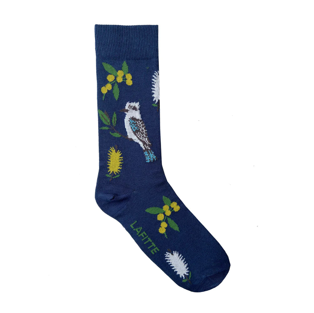 Lafitte Kookaburra Airforce Blue Sock