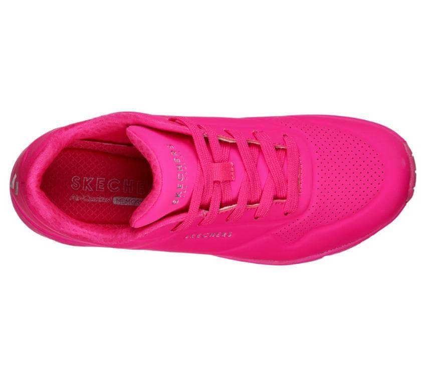 Skechers UNO Night Shades Hot Pink