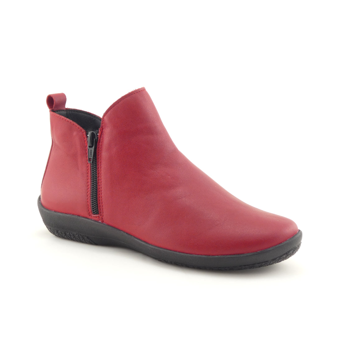 Zeta Pillow Ruby Red Boot | Made In Spain | Calf Boot – Shays Shoes