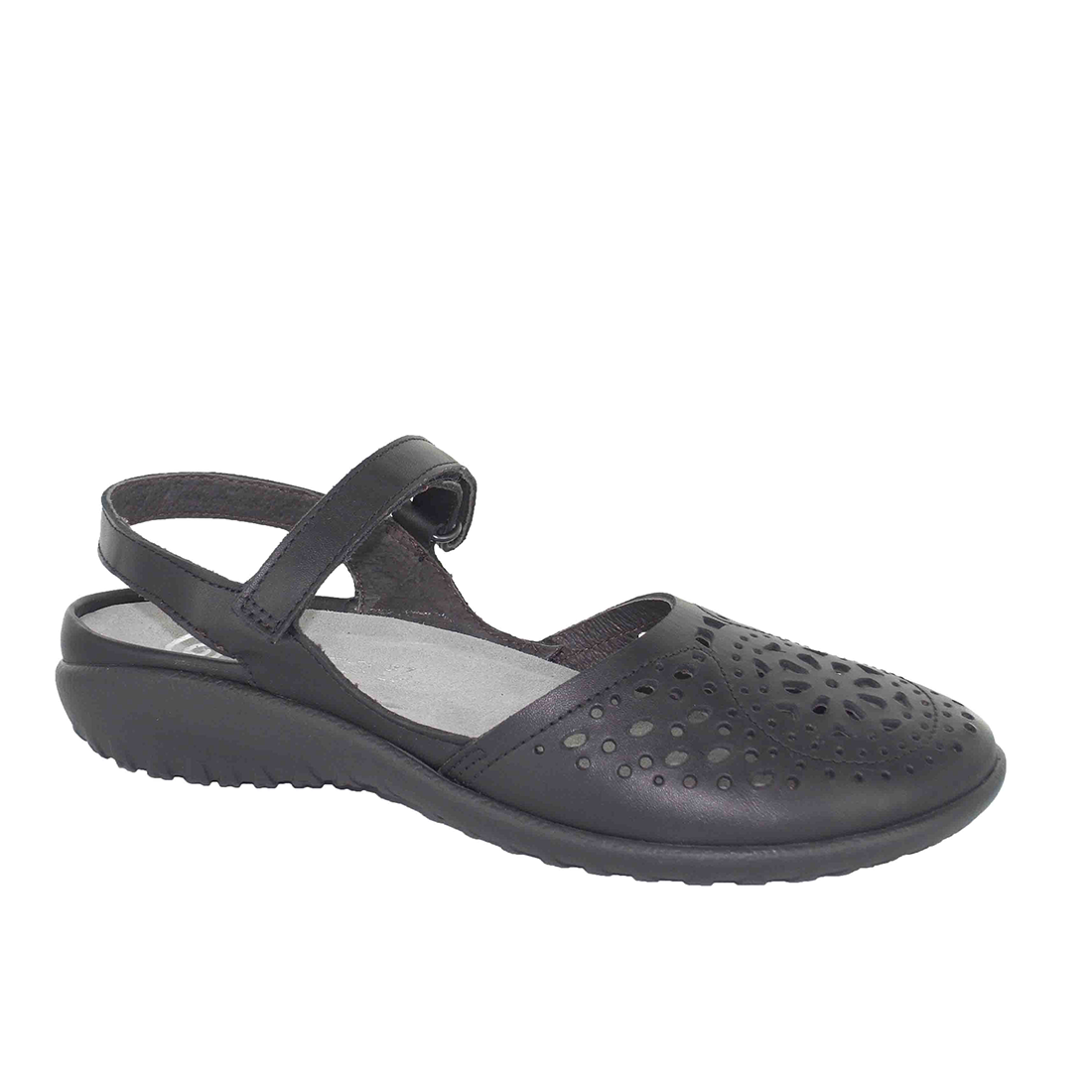 naot arataki black orthotic women's sandal