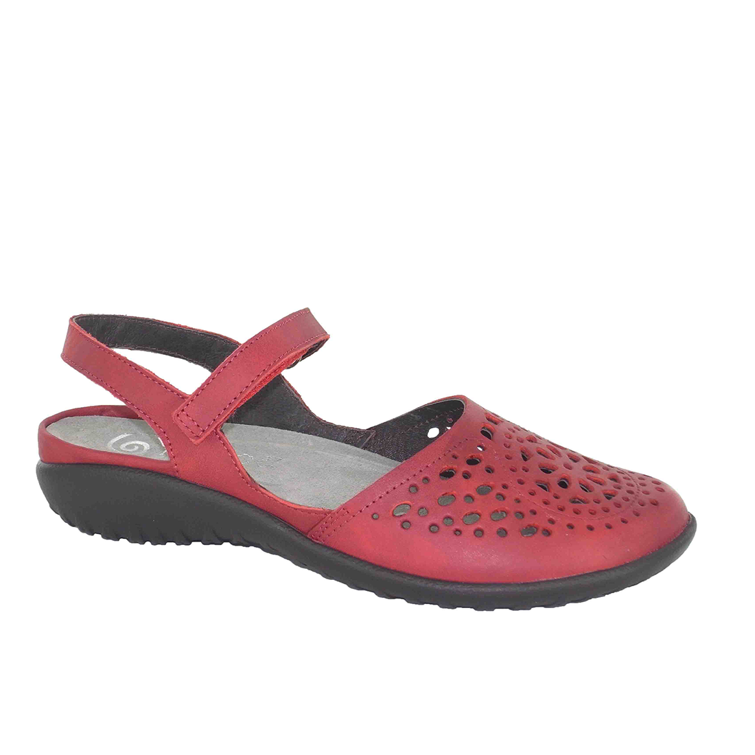 naot arataki red women's orthotic sandal 