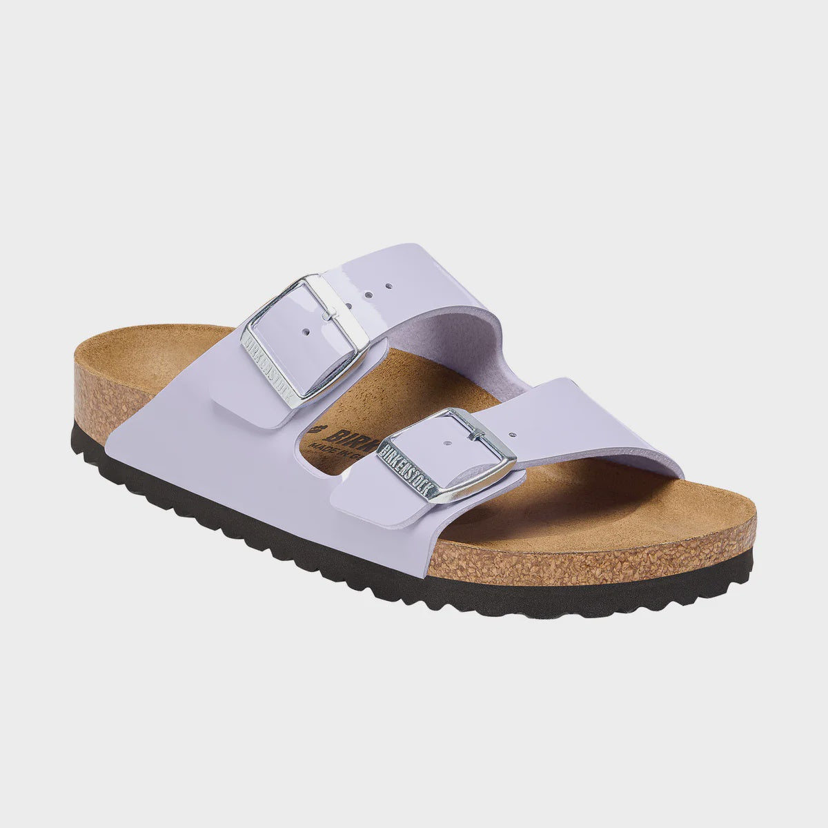 Birkenstock Arizona Patent Purple Fog BF Regular â Shays Shoes