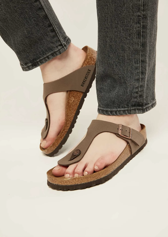 Birkenstock gizeh mocca sales